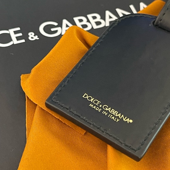 NWOT Dolce & Gabbana Key Chain/Luggage Tag 🖤✨ - Picture 3 of 7